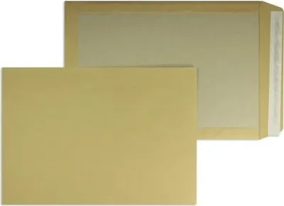 Produktbild von Versandtaschen C4 120g/qm haftklebend Papprückwand VE=100 St. braun