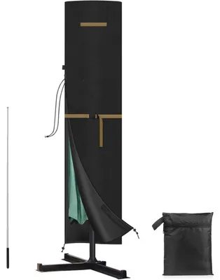 Produktbild von Schutzhülle für Ampelschirm 240x57/57cm, Ø 300-400cm, Wasserdicht, UV-Beständig, Oxford Gewebe