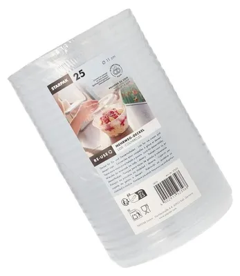 Produktbild von 250 Mehrweg-Deckel rund Ø 11 cm · 1,3 cm transparent für Eis- und Dessertschalen