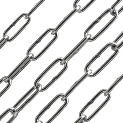 Produktbild von AG-BOX Kette 5 mm - langgliedrig DIN 763 Edelstahl A4, 50 Stück