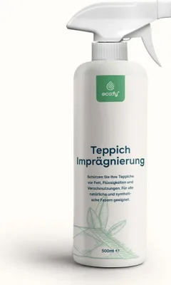 Produktbild von eco:fy Teppich Imprägnierung Imprägnierspray gegen Nässe, Flecken und Schmutz für natürliche und synthetische Fasern