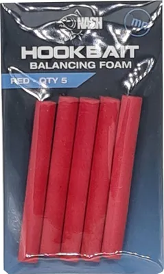 Productafbeelding van Nash Bait Balancing Foam, accessoire voor karpervissen, kleur: rood, diameter: 5 mm