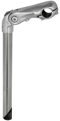 Obrázok produktu pre Predstavec riadidiel Ergotec Kobra nastaviteľný z nerezovej ocele 25,4 / 300x90 / 25,4 mm - strieborný