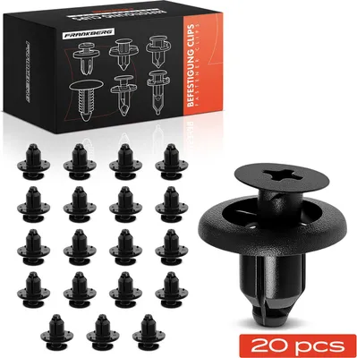Produktbild von Frankberg 20x Befestigungsclips Stoßstange Kotflügel für Ford Fiesta VI Mazda 2 3 5 6 121 323 626