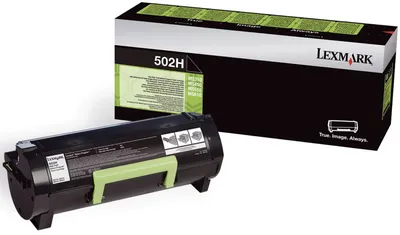 Immagine prodotto di Lexmark 50F2H00 Kit toner originale Lexmark nero programma di ritorno (0050F2H00,050F2H00,50F2H00,502H,NO502H)