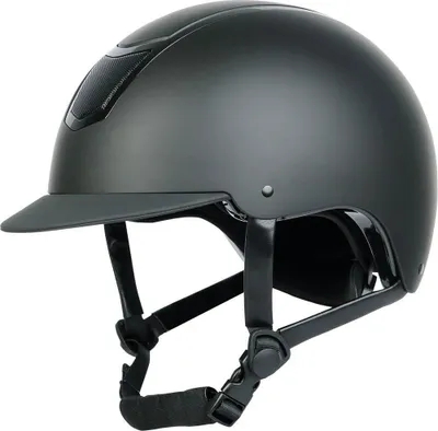 Zdjęcie produktu dla Kask jeździecki Harrys Matterhorn czarny matowy, rozmiar: M/56-58 cm