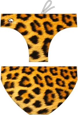 Image de Slip de bain Turbo Leopard 2019, jaune, taille XL, pour homme, jaune, taille XL