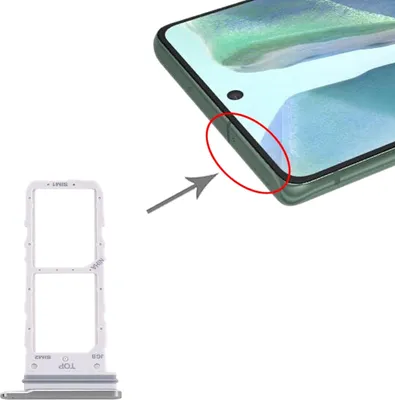 Image de Support pour deux cartes SIM pour Samsung Galaxy Note 20 - Vert - Pièce de rechange pour le plateau de carte