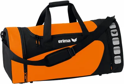 Produktbild von erima CLUB 5 Sporttasche S orange/schwarz