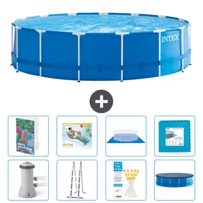 Produktbild von Frame Pool Rund - 457x122 cm - 7-teilig S651