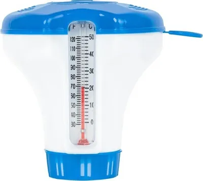 Produktbild von VirtuFit Chlorschwimmer für Schwimmbäder – mit Thermometer
