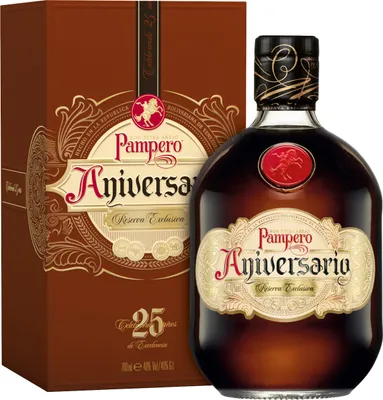 Produktbild von Ron Pampero Aniversario Reserva Exclusiva in Geschenkpackung Venezuela | 40 % vol | 0,7 l