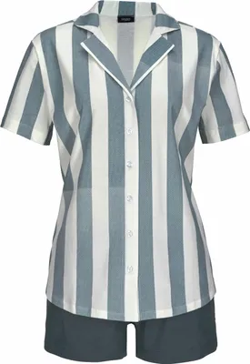 Produktbild von Vivance Dreams Shorty 2 -teilig grau-weiß Größe 32/34