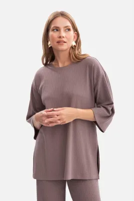 Produktbild von BeWear Damenbluse Slos B301 kakao M