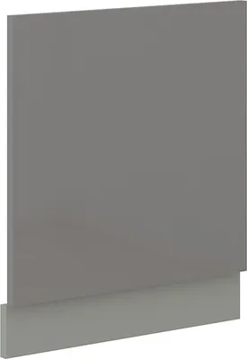 Produktbild von Frontblende Geschirrspüler integriert 60 cm Grau Hochglanz Küche Grey Bianca