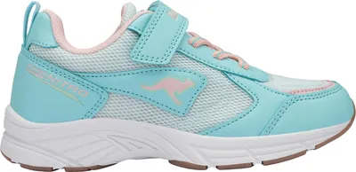 Produktbild von KangaROOS Kinder-Mädchen-Sneaker-Slipper-Klettschuh K-Ni Chino EV Mehrfarbig, Farbe:blau, EU Größe:32