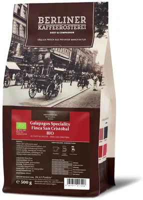 Zdjęcie produktu dla Berliner Kaffeerösterei – Galapagos Speciality Finca San Cristóbal(500 g / ziarna)