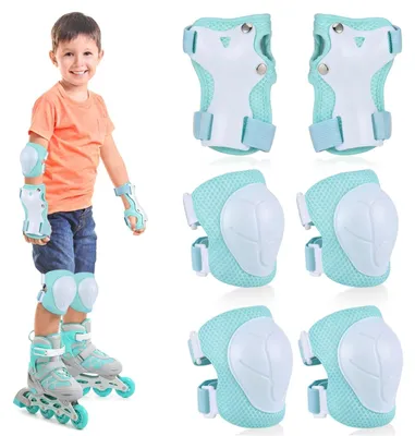 Produktbild von 6-teiliges Schutzset für Kinder mit Knieschützern und Ellenbogenschützern