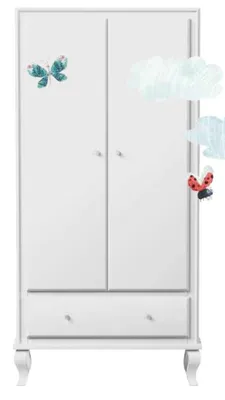 Image de Armoire pour enfants Armoire de chambre d'enfant Armoire en bois Meubles pour enfants en bois moderne