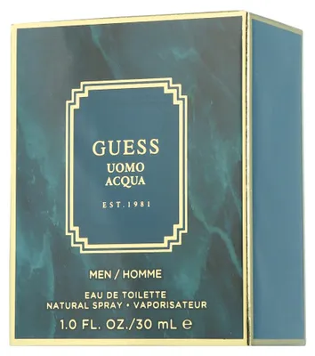 Obrázek produktu pro Guess Uomo Acqua toaletní voda ve spreji (30 ml)