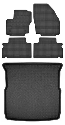 Immagine prodotto di Tappetini gomma SolidTread + bagagliaio per Ford S-MAX MK1 2011-2012 5 pezzi