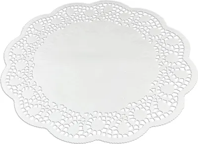 Produktbild von Günthart 100 Tortenspitzen weiß, 40cm