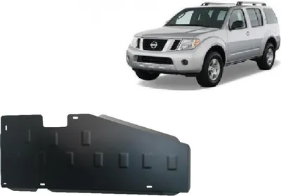 Produktbild von Stahl Unterfahrschutz für Kraftstofftank Nissan Pathfinder D40