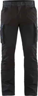 Produktbild von Blakläder® Service Arbeitshose Denim Stretch 1457 1147 in div. Farben, Farbe:marineblau/schwarz, Größe:156 (114)