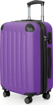 Image de HAUPTSTADTKOFFER - Spree - Bagage à main avec extension, valise sur roulettes, trolley avion valise rigide Hand Luggage TSA, 55 cm, Cabin Bag max 42 litres,Lila