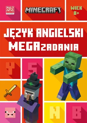 Produktbild von Język angielski. Megazadania 8+ - Minecraft