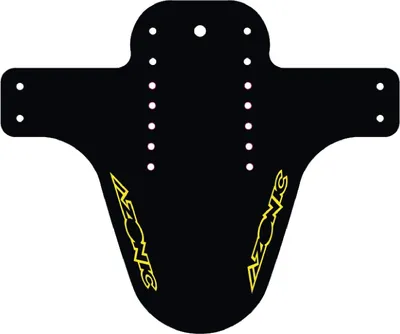 Produktbild von Azonic Splatter Fender Logo schwarz neongelb