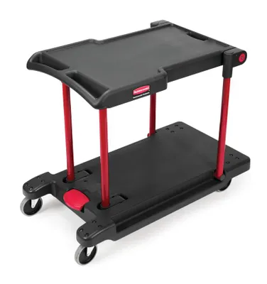 Produktbild von Rubbermaid 4300, Metall, Schwarz, Rot, 181,4 kg, 605 mm, 1148 mm, 874 mm