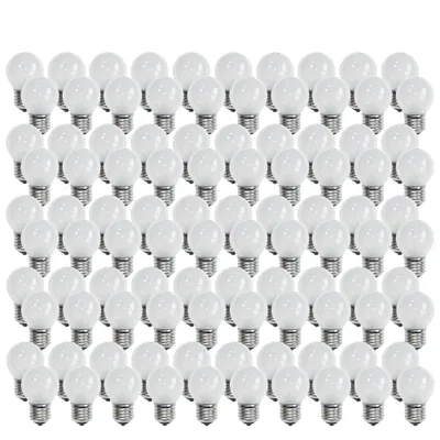 Produktbild von 100 x Leuci Glühbirne Tropfen 40W E27 MATT Glühlampe 40 Watt Glühbirnen Glühlampen