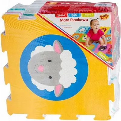Zdjęcie produktu dla Mata Piankowa Zwierzeta Smilyplay Sp84004 40044
