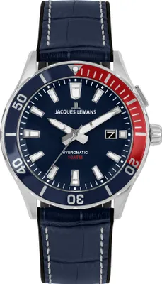 Produktbild von Jacques Lemans 1-2131B Hybromatic Herrenuhr 43mm 10ATM