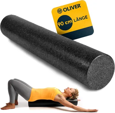 Zdjęcie produktu dla Oliver Fascia Roller Pro 90cm Black kliknij tutaj, aby wybrać