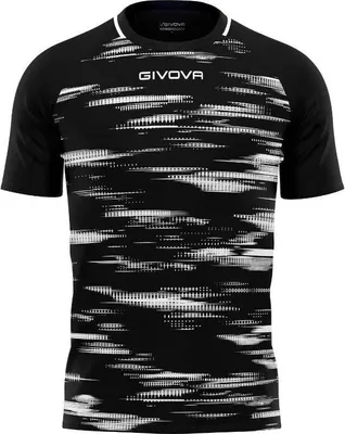 Produktbild von Givova Pixel Sports T-Shirt Schwarz-Weiß