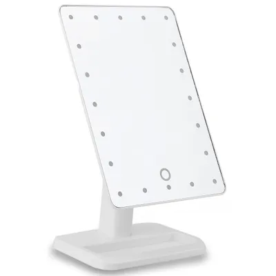 Productafbeelding van Spiegel voor make-up met LED-verlichting, 20 lampen - 180 graden draaibaar