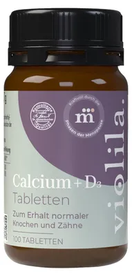 Produktbild von violila Calcium + D3 Tabletten