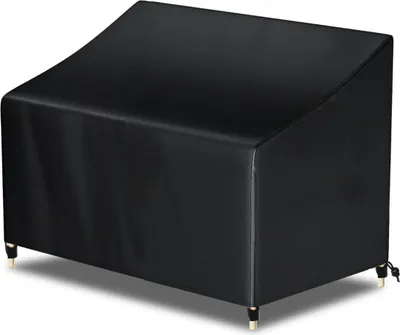 Produktbild von Gartenbank Abdeckung Hülle für Schutzhülle Abdeckplane Gartenbank Wasserdicht 210D Polyester 2 Sitzer 134x66x89cm