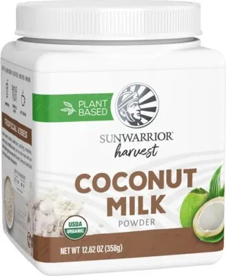 Produktbild von Sunwarrior Organic Coconut Milk Powder (358g) Standard - Vitamine, Mineralien & Gesundheit - Grüne Lebensmittel