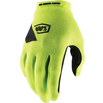 Produktbild von 100% Ridecamp Gloves Fluo Yellow S Cyclo Handschuhe