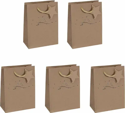 Productafbeelding van SIGEL GT038 5 Geschenktaschen Christmas tree Motiv 17,0 x 23,0 cm