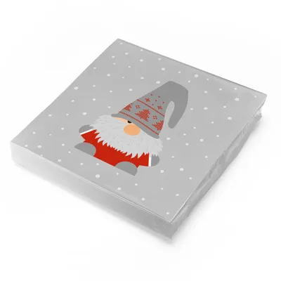 Produktbild von itenga 20x Serviette Weihnachten Wichtelbande