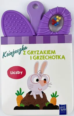 Immagine prodotto di Książeczka z gryzakiem i grzechotką. Liczby