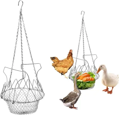 Immagine prodotto di Mangiatoia per uccelli da appendere, con un solo supporto, resistente alle intemperie, ideale per il giardino