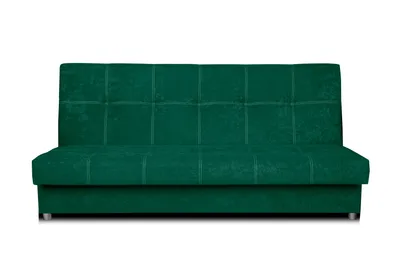 Produktbild von Schlafsofa mit Steppung ohne Armlehnen, Grün, Suedine 76
