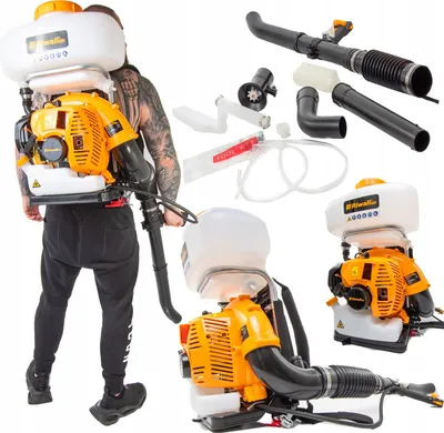 Produktbild von Rucksacksprühgerät mit Verbrennungsmotor, Gebläse 2-in-1, 14 l, Riwall Rpsd52 Sämaschine