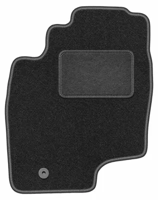 Produktbild von Fahrermatte Velours für Toyota Previa II 2000-2005 (Minivan) – 1-tlg, Graphit, passgenau – Wielganizator LUX