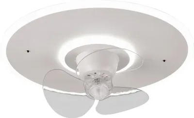 Zdjęcie produktu dla Wentylator sufitowy z lampą LED na pilot NYBRO biały RL R64133131 Pilot